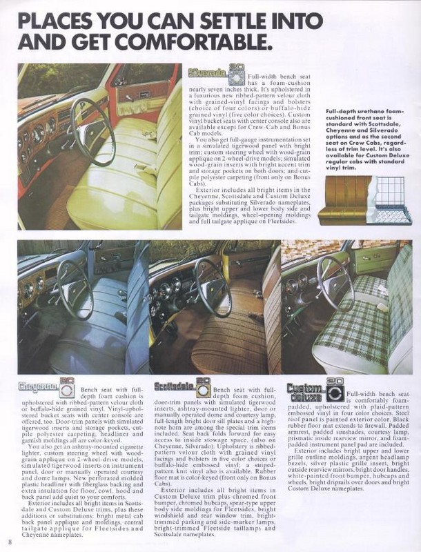 1976 Chevrolet Pickups Brochure Page 4